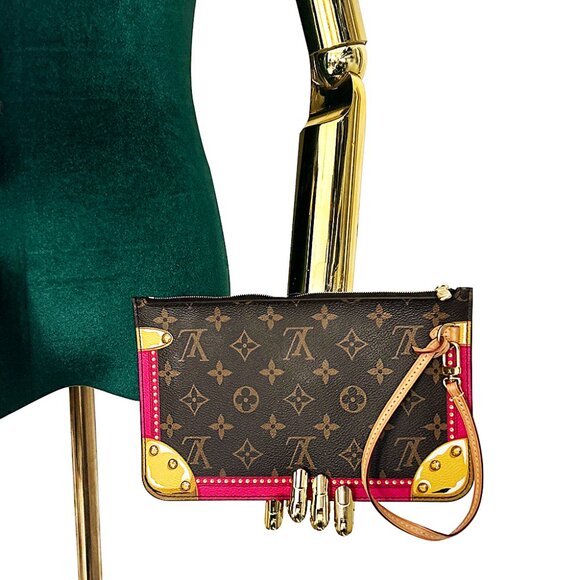 Louis Vuitton LV Monogram Neverfull Pouch - Picture 9 of 10